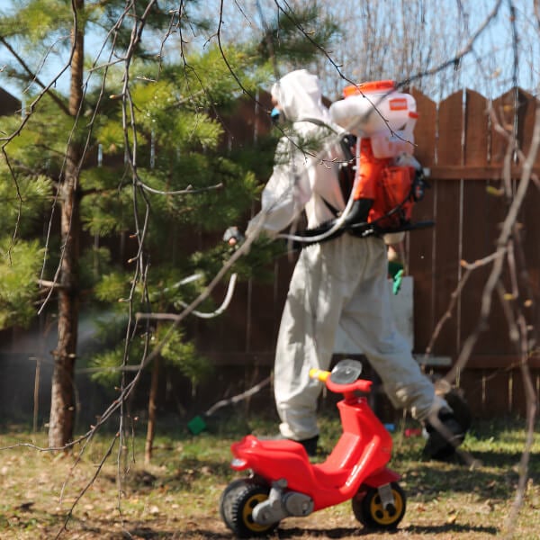 Обработка участка от клещей в Омске?